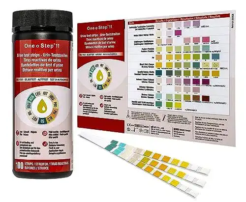 Urinteststreifen One+Step 100 Stück für Gesundheitschecks