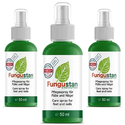Fußpilz-Spray Fungustan von Good Living Products zur Behandlung von Fuß- und Nagelpilz
