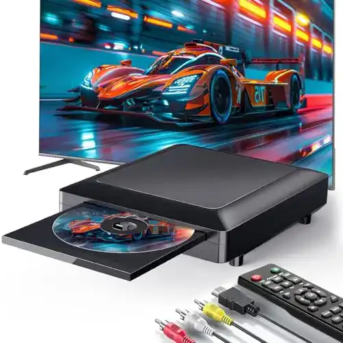 Ceihoit Mini DVD Player für TV mit HDMI und AV Ausgang