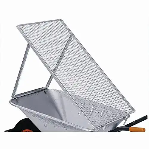 Durchwurfsieb für Schubkarren 100×60 cm robust und vielseitig