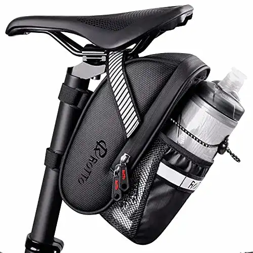Flaschenhalter für Fahrräder ohne Schrauben – ROTTO Satteltasche