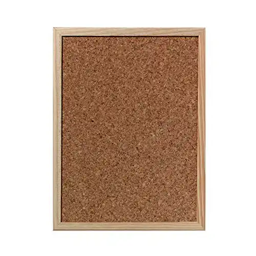 Pinnwand Herlitz 1600006 Kork mit Holzrahmen, 30 x 40 cm