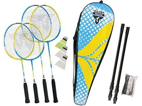 Federball-Set Talbot Torro Badminton Set Family für Freizeitspieler