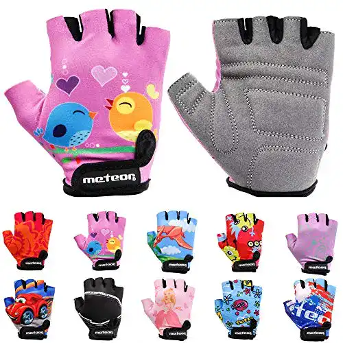 Fahrradhandschuhe für Kinder Meteor Unisex – Komfortable Radhandschuhe