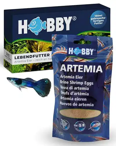 Artemia Eier für Aquaristik 150 ml Lebendfutter für Fische