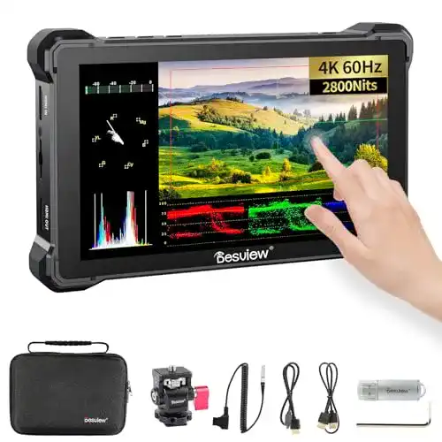 Desview R7II 7 Zoll Field Monitor mit 2600nits Touchscreen