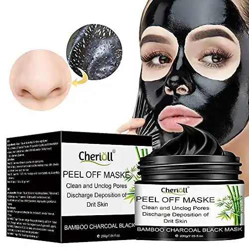 Peel-off-Maske Cherioll Charcoal Face Mask zur Mitesserentfernung