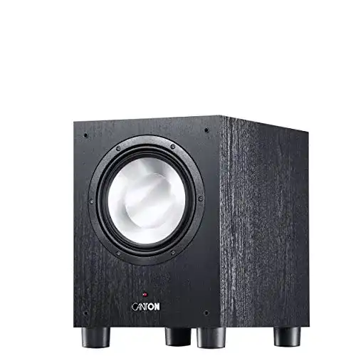 Canton Sub 8.3 Aktivsubwoofer (200/280 Watt) in Schwarz