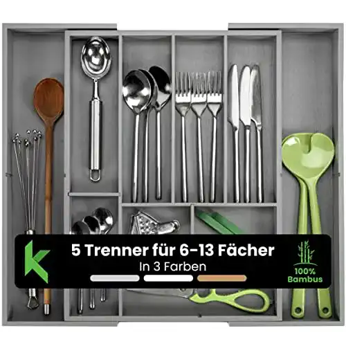 Besteckkasten Kamoro für Schubladen von Home & Kitchen