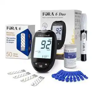 Blutzuckermessgerät FORA Duo 2 in 1 mit Bluetooth für Blutzucker und Ketone