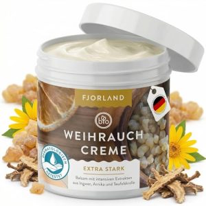 Fjorland Weihrauchsalbe 200 ml – Hochdosierte Gelenksalbe mit natürlichen Inhaltsstoffen