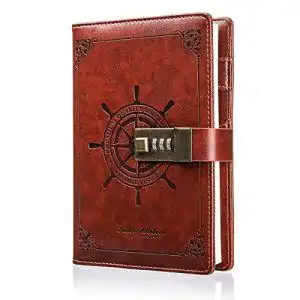 Tagebuch mit Schloss von MOHOO – Notizbuch mit Passwortschutz