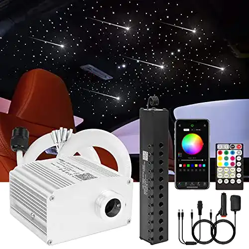 Auto Sternenhimmel Beleuchtungsset mit Bluetooth und RGBW LED