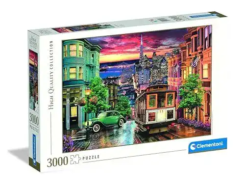 Clementoni Puzzle 33547 San Francisco 3000 Teile für Erwachsene
