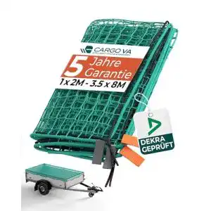 Anhängernetz CargoVA für optimale Ladungssicherung 2x3m