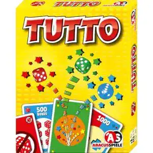 Würfelspiel Abacusspiele 08941 Tutto Kartenspiel für die Familie