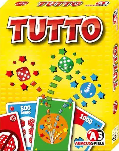 Würfelspiel Abacusspiele 08941 Tutto Kartenspiel für die Familie