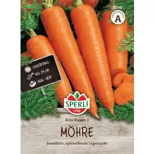 Möhrensamen Sperli – Resistente Rote Riesen für Ertragreiche Ernte