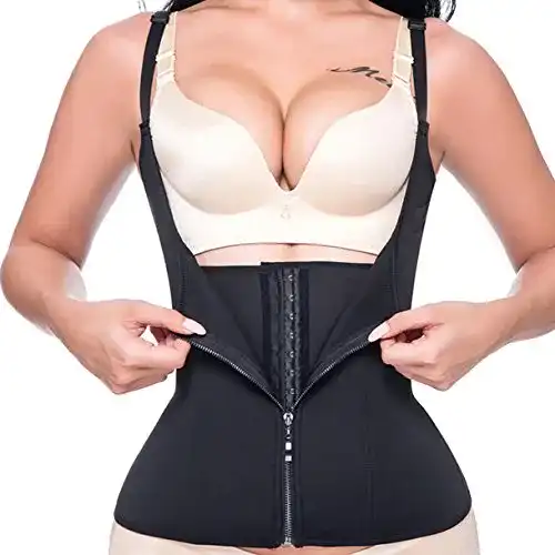 Waist Trainer Miss Moly Damen Vollbrust Korsett für Training und Sport