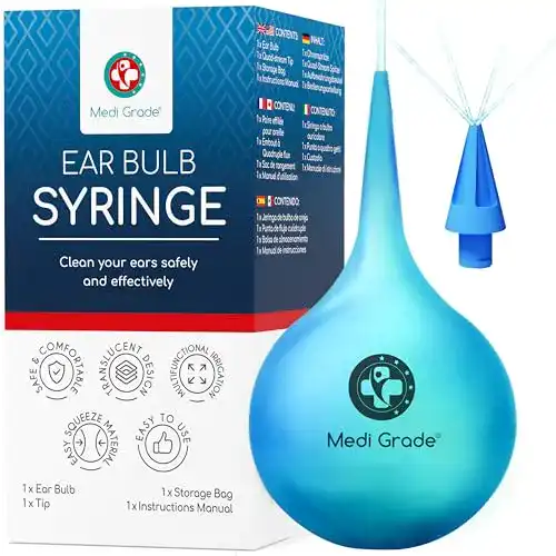 Ohrenspülung Medi Grade Ohrenreiniger 75 ml für die Entfernung von Ohrenschmalz