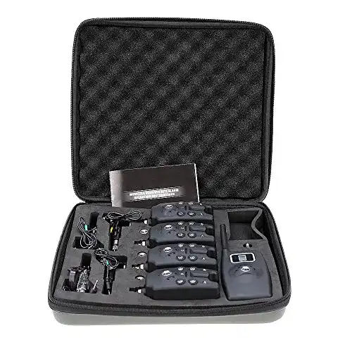 Funk-Bissanzeiger Set von Lixada – Wireless Digital für Angler