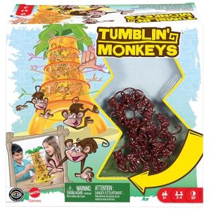 Geschicklichkeitsspiel Mattel Games SOS Affenalarm für 2-4 Spieler