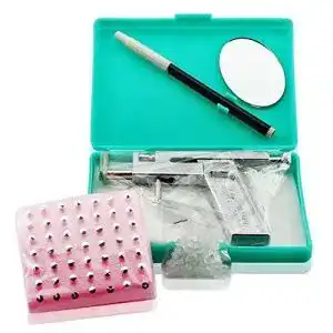 Ohrlochpistole Binnan Professionell Set mit 98 Zubehörteilen
