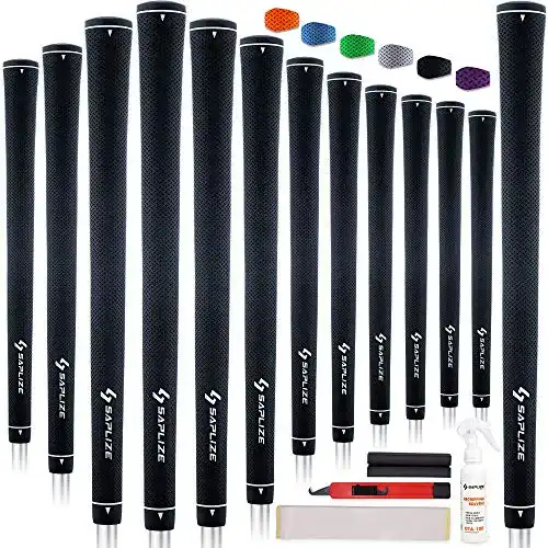 Golfgriffe SAPLIZE 13er-Set mit Regripping-Kit