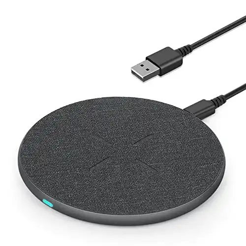 Qi-Ladegerät Evershop 15W induktive Ladestation für Smartphones