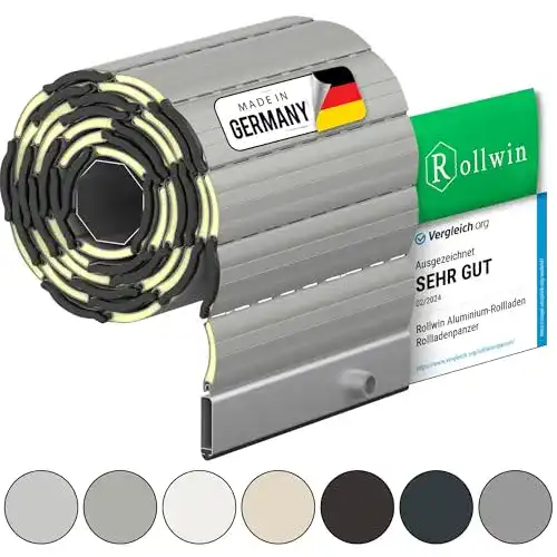Aluminium Rollladen Rollwin nach Maß für Fenster und Türen