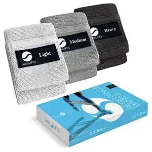 Booty-Band Fitnessbänder Set für Krafttraining und Gymnastik