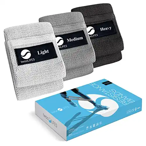 Booty-Band Fitnessbänder Set für Krafttraining und Gymnastik