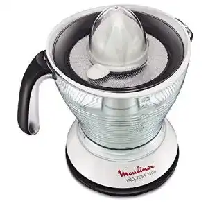 Moulinex PC302B10 Entsafter elektrisch in Weiß/Grau mit 25 W