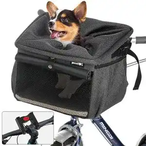 Hundefahrradkorb Pecute – Multifunktionale Haustier Fahrradtasche