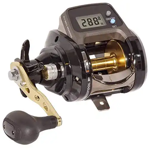 Elektro-Multirolle WFT New Line Counter 865 LH für Angler