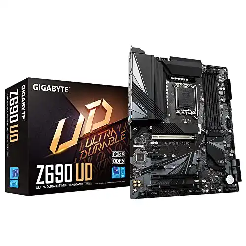 Gigabyte Z690 UD Mainboard ATX 1700 mit 4x DDR5-Slots