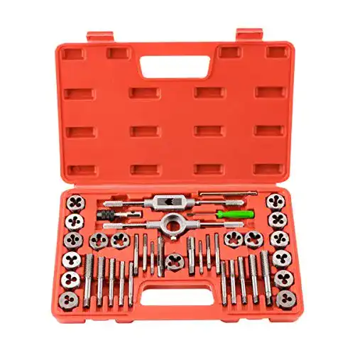 Gewindeschneider-Set Gunpla 40-teilig für metrische Gewinde