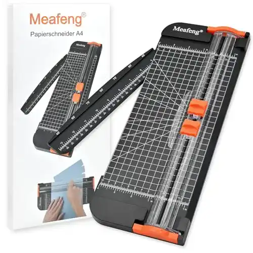 Papierschneidemaschine Meafeng 12 Zoll A4 für präzises Schneiden