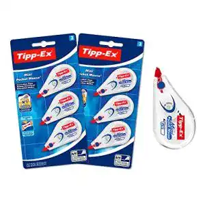 Korrekturroller Tipp-Ex Mini Pocket Mouse 6 m x 5 mm im 3er Pack
