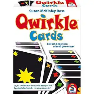 Qwirkle Spiel von Schmidt Spiele 75034 – Qwirkle Cards für 2-4 Spieler