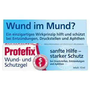 Mundsalbe Protefix Wund- und Schutzgel zur Linderung von Druckstellen