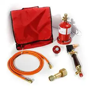 Dachrinnen Lötset Profi für Dachdecker – Lötkolben-Set mit Zubehör