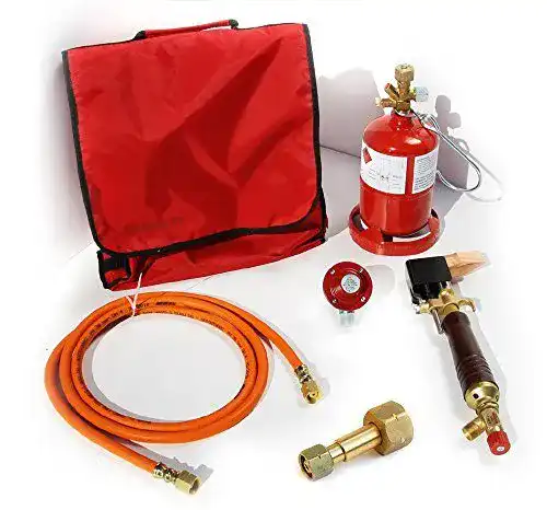 Dachrinnen Lötset Profi für Dachdecker – Lötkolben-Set mit Zubehör