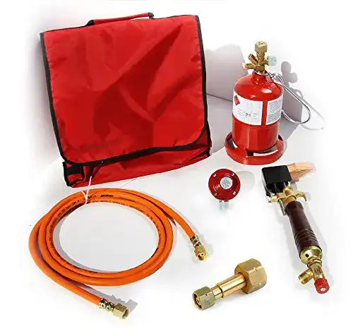 Dachrinnen Lötset Profi für Dachdecker – Lötkolben-Set mit Zubehör