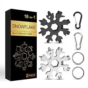 Schneeflocken Multitool Adventskalender für Männer