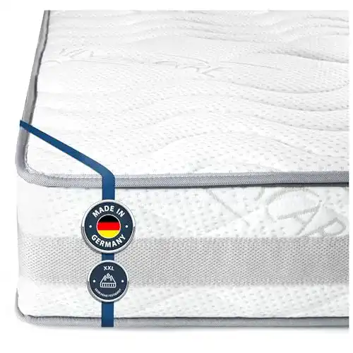 Kaltschaummatratze 90 x 200 cm BMM Komfort Super XXL mit Härtegrad H4