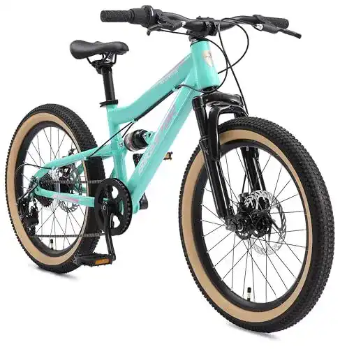 Mountainbike 20 Zoll für Kinder von BIKESTAR mit Shimano 7 Gang