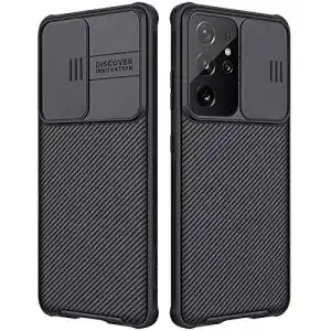 Nillkin Hülle für Samsung Galaxy S21 Ultra mit Kameraschutz