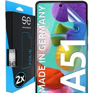 Samsung Galaxy A51 Panzerglas 2x se 3D Schutzfolie für Displayschutz