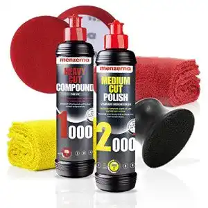 Antihologramm-Politur Detailmate Menzerna Handpolitur Set